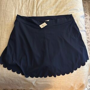 NWT J Crew tennis golf scallop skort 3X
